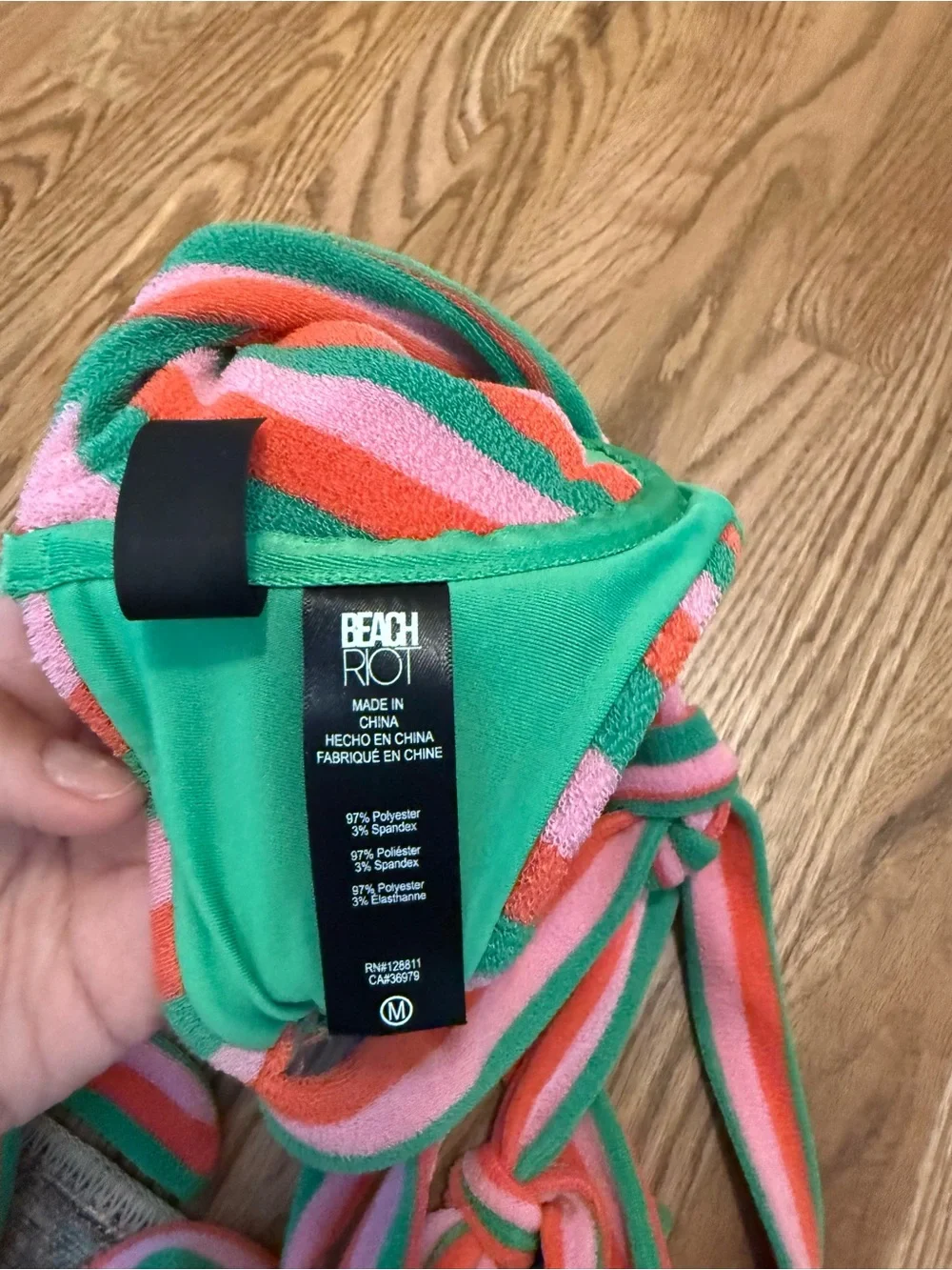 Beach Riot vibrant striped